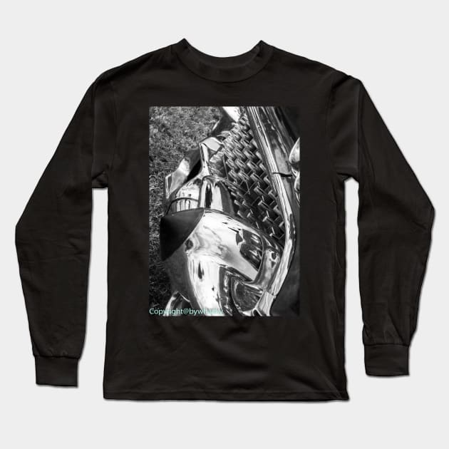 Silver Fender Long Sleeve T-Shirt by bywhacky